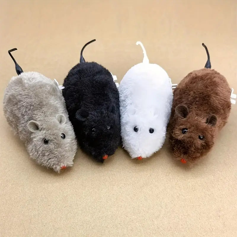 Souris factices réalistes en peluche – Jouets fantaisie pour farces et blagues amusantes