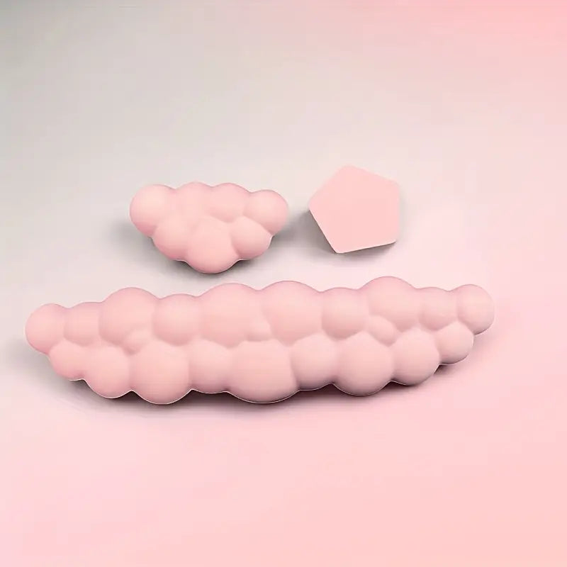 Pack Clavier Filaire + Souris Ergonomique Sans Fil avec Repose-Poignets Confort – Accessoires Bureau et Gaming