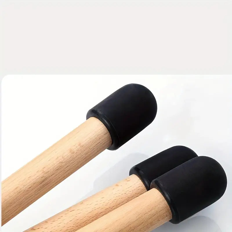 Support de Tambour en Bois – Trépied Pliable Antidérapant pour Djembé, Congas ou Bongos