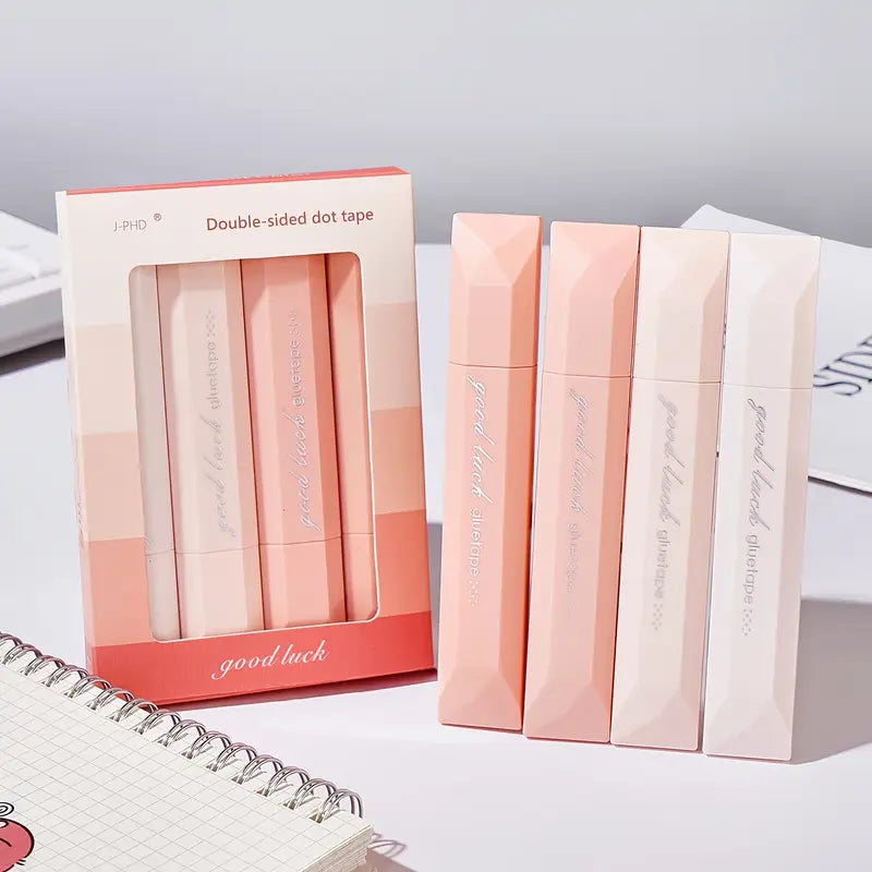 Lot de Rubans Adhésifs Double Face – Colle en Pointillés pour Scrapbooking, DIY et Papeterie Créative