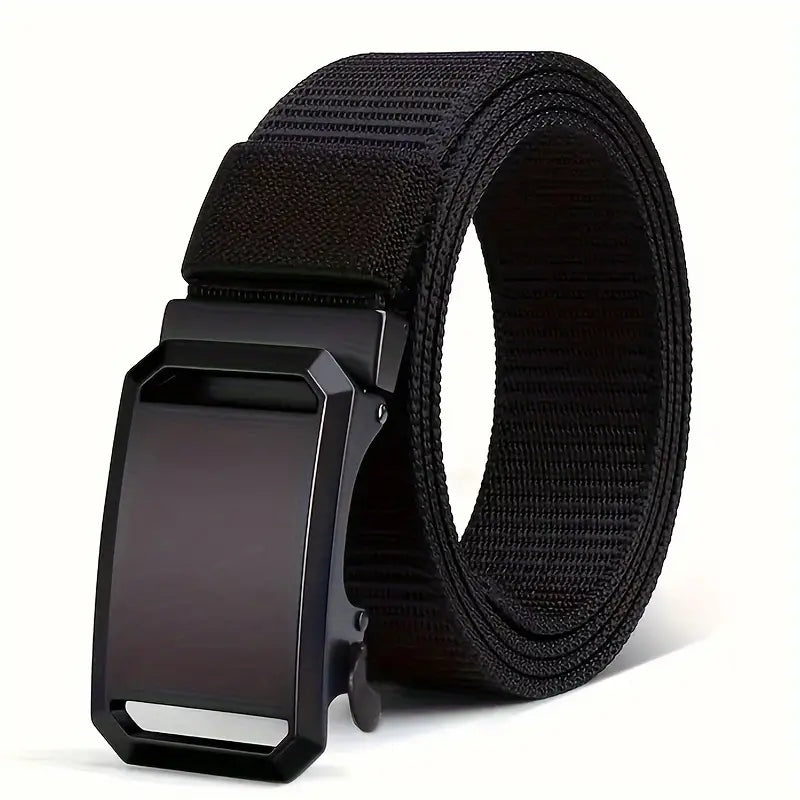 Ceinture tactique homme avec boucle automatique robuste – Accessoire pratique et résistant pour un look moderne