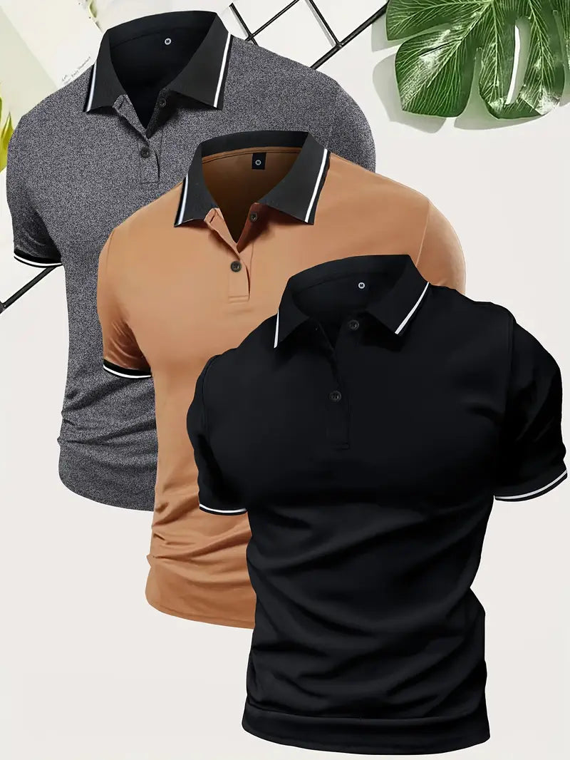 Polo de sport homme respirant – Style casual & entraînement