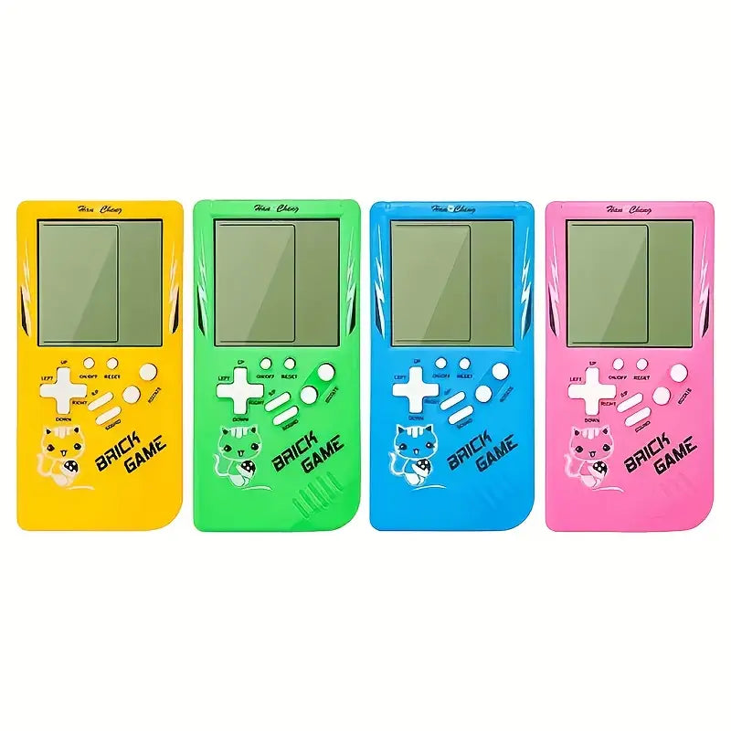 Console de Jeux Vidéo Rétro Brick Game – Jeu Électronique Portable Classique Tetris Enfants & Adultes