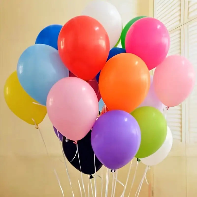 Ballons de Fête Multicolores – Décoration Anniversaire, Mariage & Événements Festifs