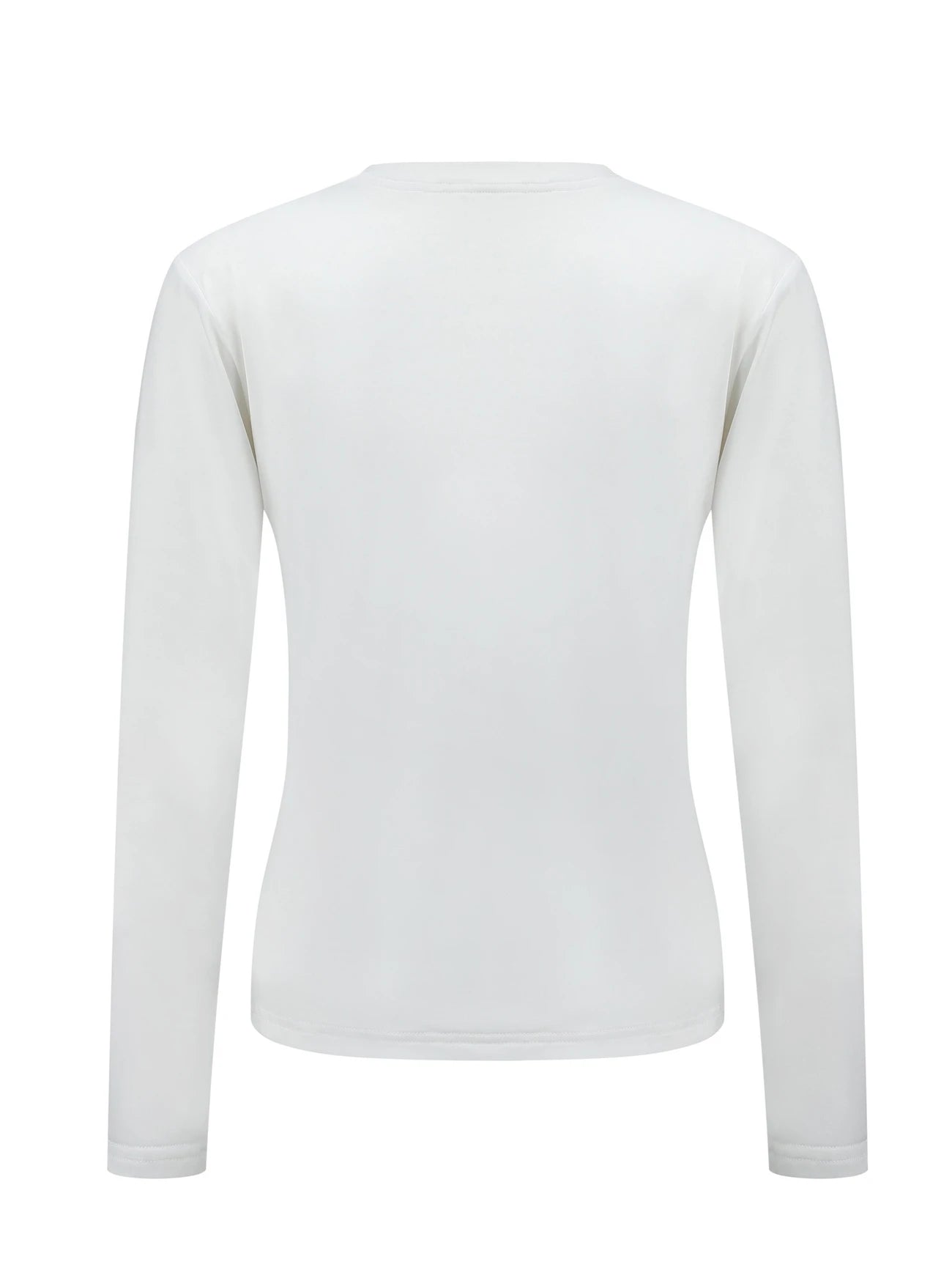 Tee-Shirt Thermique Femme Manches Longues – Haut Hiver Chaud Doublé Polaire