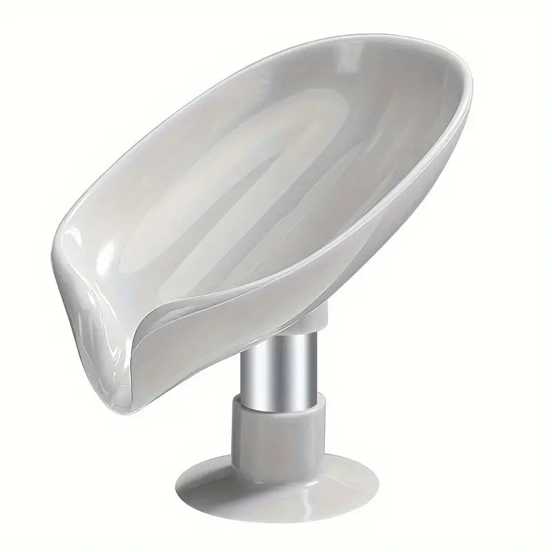 Porte-Savon Égouttoir Auto-Drainant – Support Incliné Antidérapant pour Lavabo, Douche ou Évier