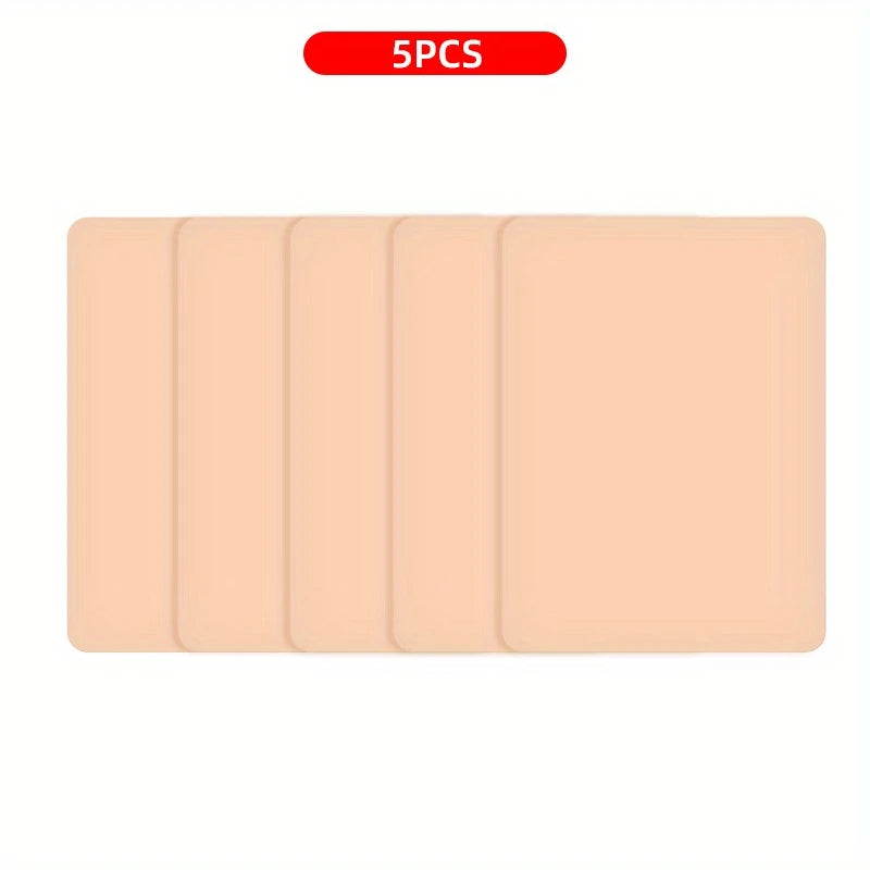 Peau Synthétique pour Entraînement Tatouage – 5/10 Feuilles Souples Double Face pour Pratique Réaliste