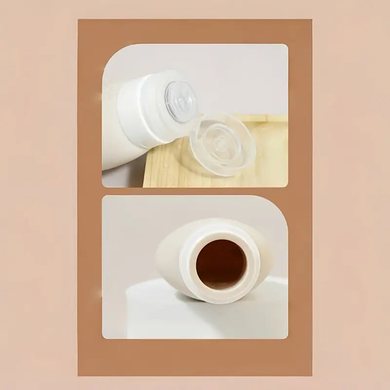 Flacons rechargeables bébé ours – Pots de toilette en silicone étanches pour voyage et soins