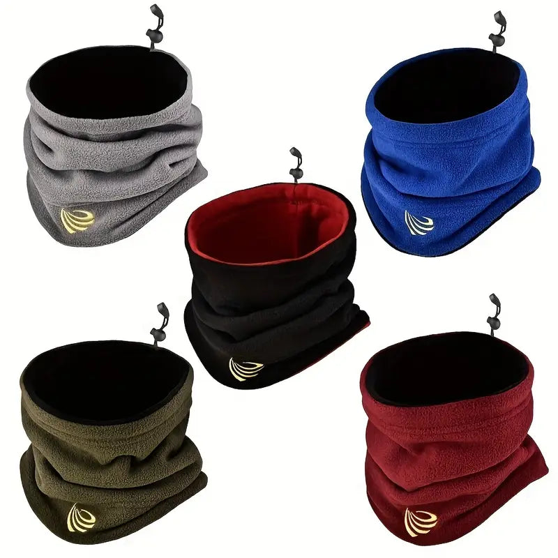 Cache-cou polaire chaud – Couvre visage hiver unisexe pour sport, moto et plein air