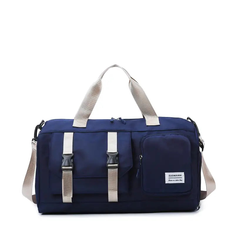 Sac de Sport Multifonction – Grande Capacité, Poches Multiples et Bandoulière Ajustable pour Voyage, Fitness et Week-End