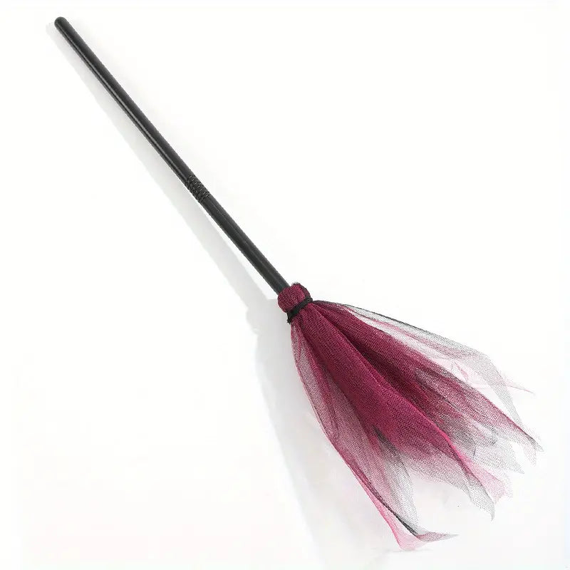 Balai de sorcière coloré pour enfants – Accessoire déguisement Halloween et fête costumée