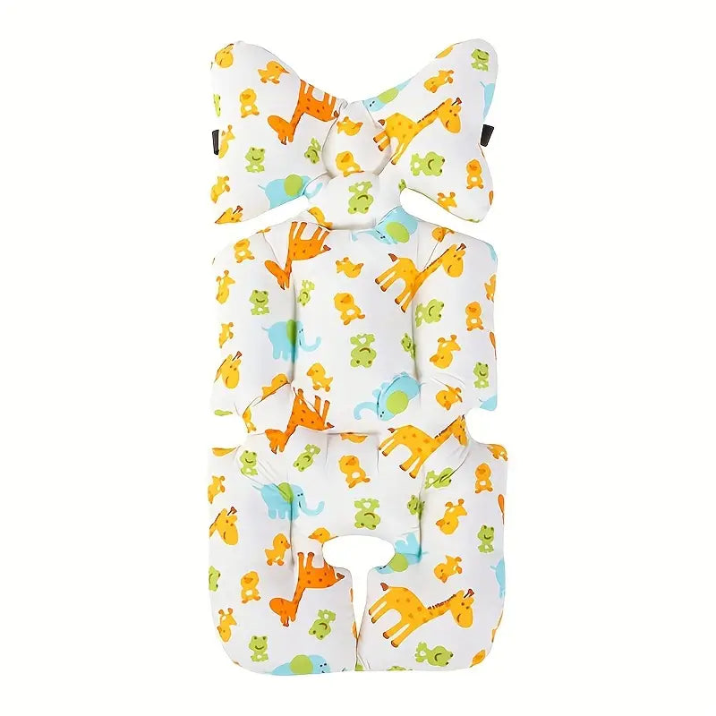 Coussin réducteur universel poussette bébé – Matelas de siège rembourré avec appui-tête