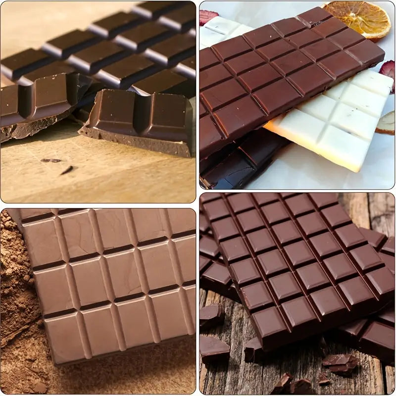 Moule en Silicone Tablette pour Barres d’Alimentation – Chocolat Maison, Snacks Énergétiques et Céréales