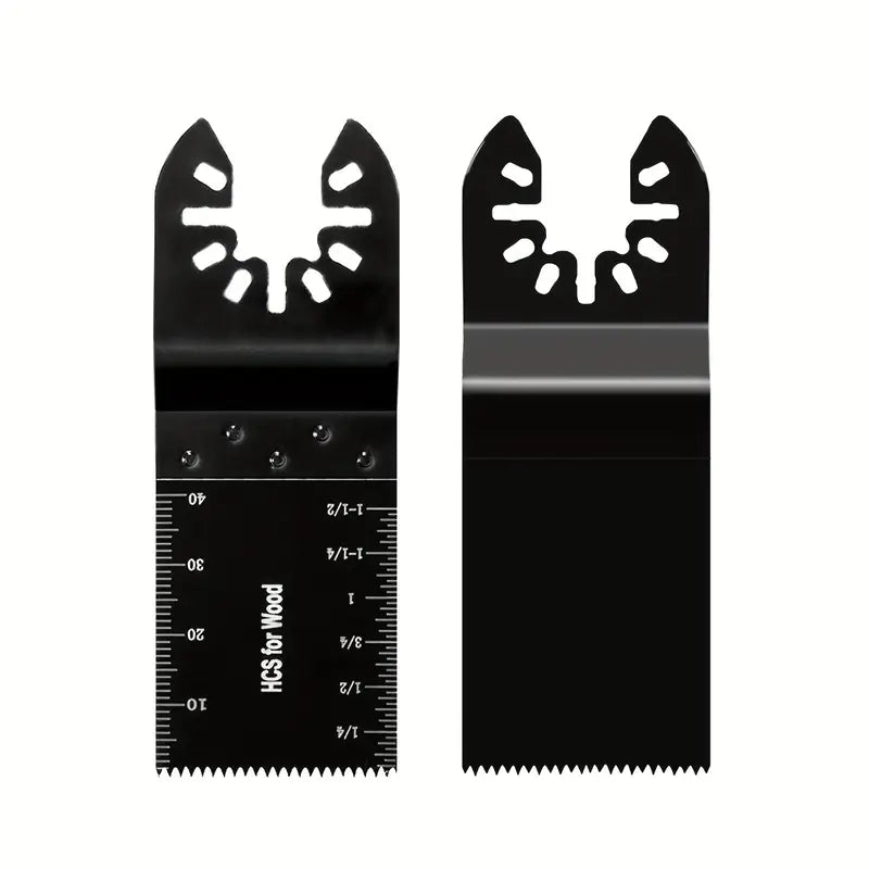 Lame de Scie Oscillante HCS pour Bois – Accessoire de Remplacement Universel avec Graduation de Précision