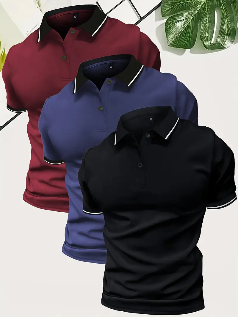 Polo de sport homme respirant – Style casual & entraînement