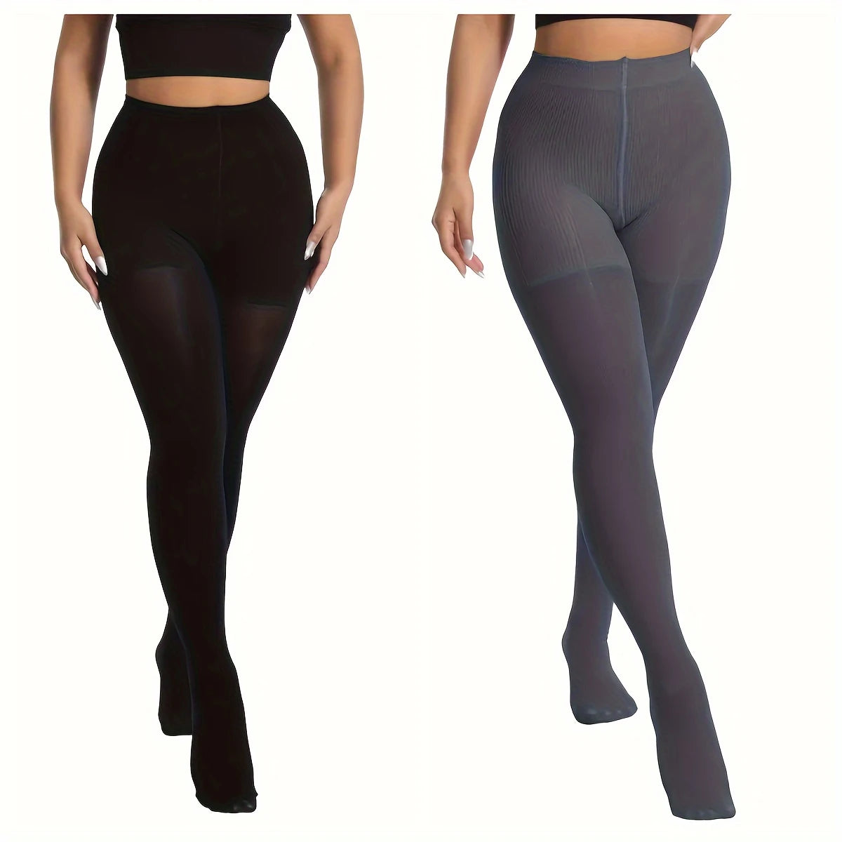 Collant gainant femme effet sculptant – Taille haute confort & galbe naturel