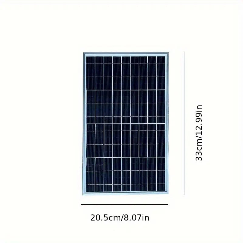 Lampe solaire portable multifonction – Éclairage LED, radio FM et alimentation d’appoint pour camping et urgences