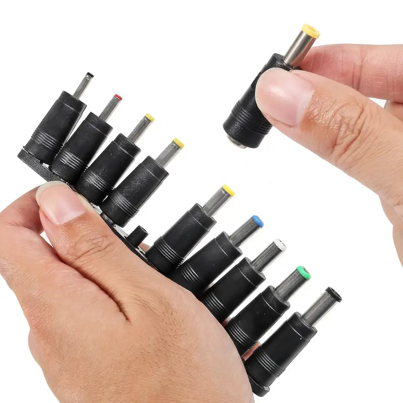 Kit 34 Embouts de Charge Universels – Adaptateurs pour PC Portable, Alimentation, Chargeur DC & USB