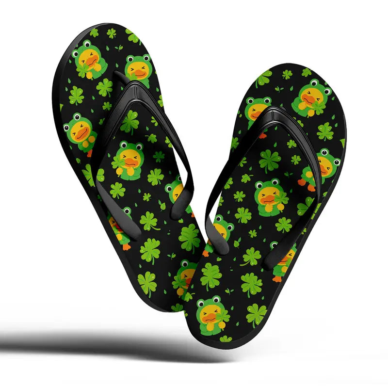 Tongs garçon motif grenouille – Sandales légères et confortables pour été et plage