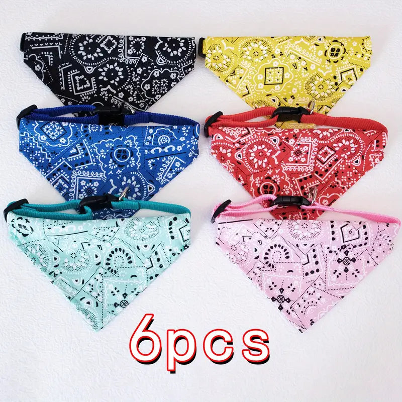 Lot de 3 Bandanas pour Chien ou Chat – Accessoires Stylés et Confortables pour Animaux de Compagnie