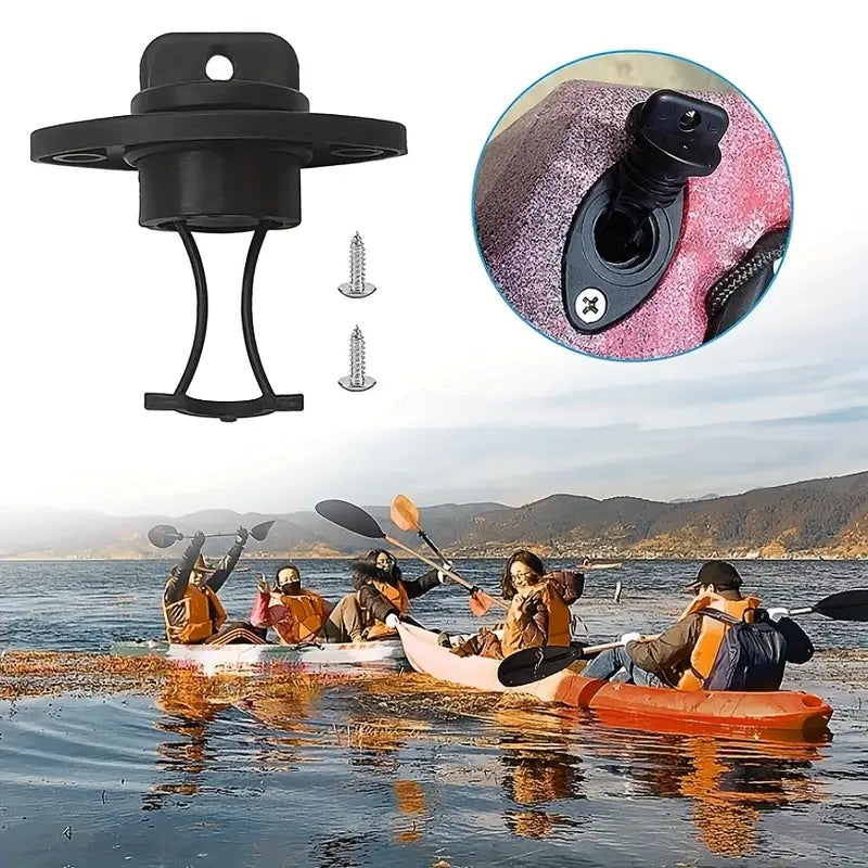 Bouchon de vidange étanche avec vis inox – Accessoire indispensable pour bateau et kayak