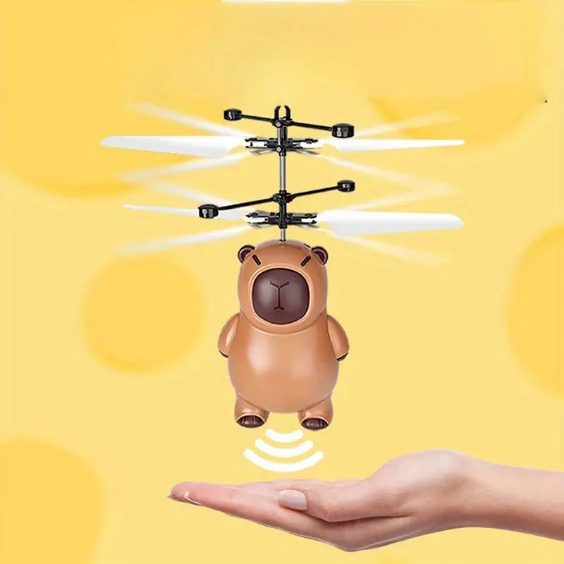Drone Hélicoptère Ours Volant à Capteur de Main – Jouet Volant Amusant pour Enfants