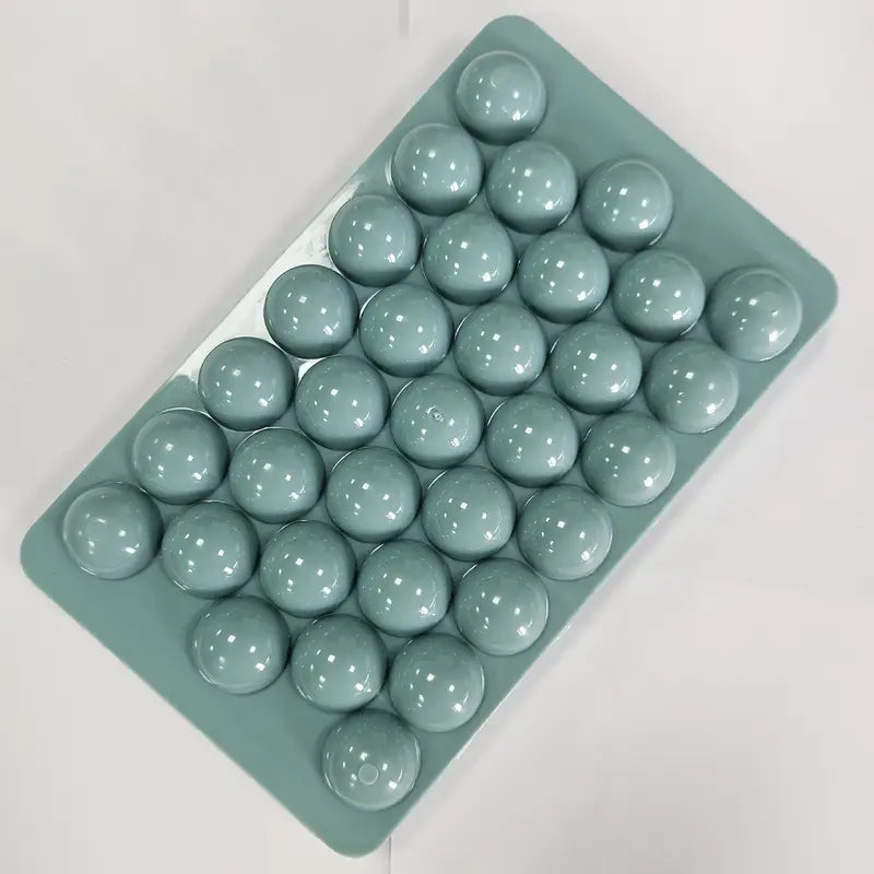 Bac à Glaçons Demi-Sphères en Silicone – Moule Grande Capacité pour Glace Ronde, Facile à Démouler