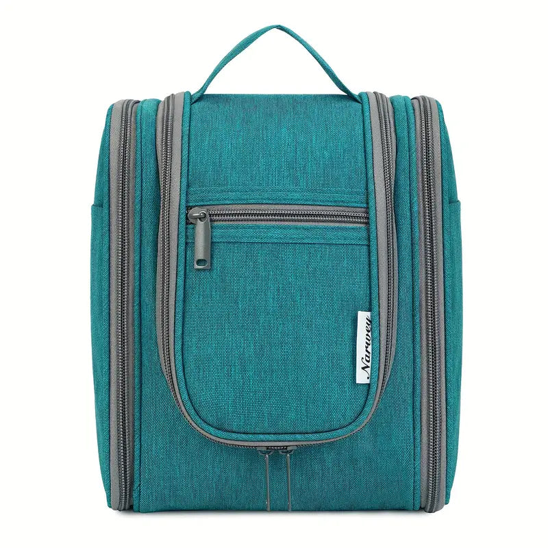 Trousse de toilette noire grande capacité Pochette voyage pratique et élégante
