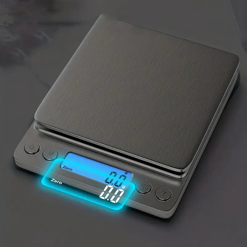 Balance de Cuisine Électronique 0.1g-3000g avec Écran LCD – Précision pour Pesage Alimentaire et Pâtisserie