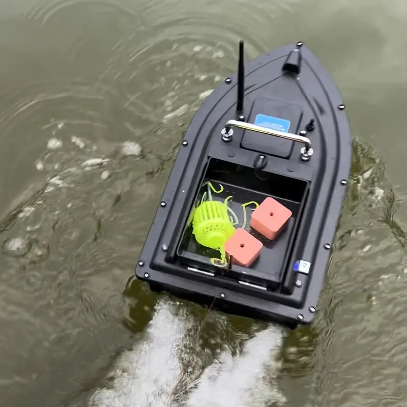 Bateau amorceur télécommandé pour pêche – Distribution précise d’appâts et longue portée