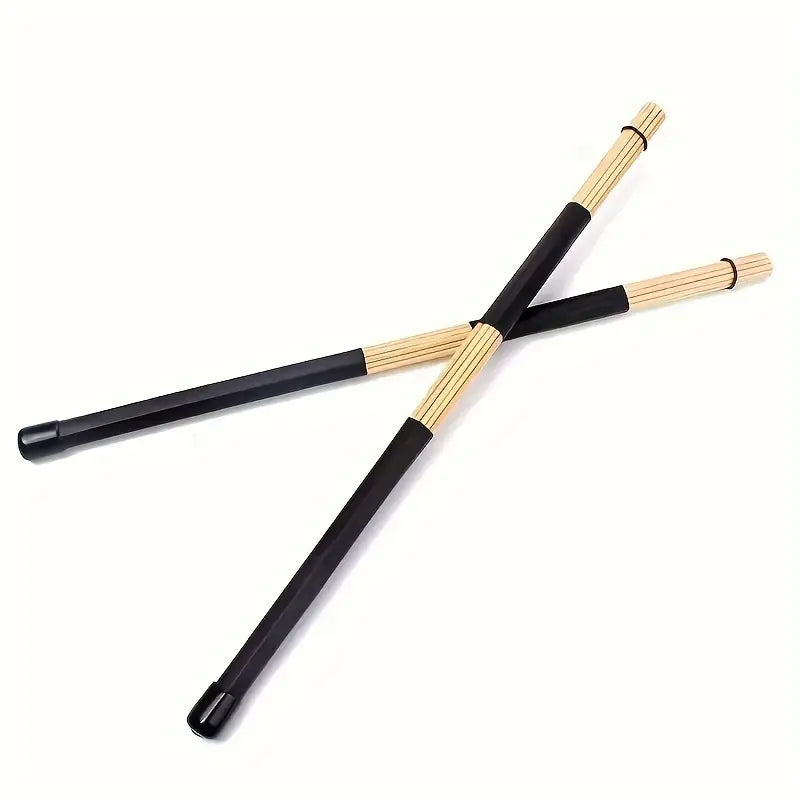 Baguettes Hot Rods en Bois pour Batterie – Baguettes Anti-Bruit Idéales pour Entraînement et Performances Douces