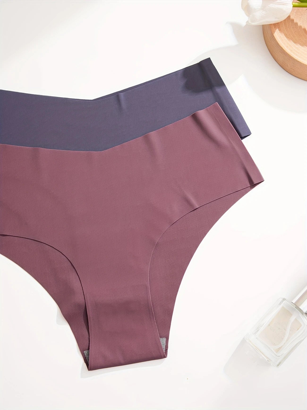 Lot de Culottes Invisibles Femme Sans Couture – Ultra Douces & Couleurs Sombres Élégantes