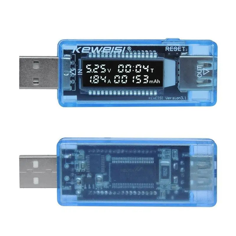 Testeur USB avec Écran LCD – Analyseur de Tension et Courant pour Diagnostic en Électronique Industrielle