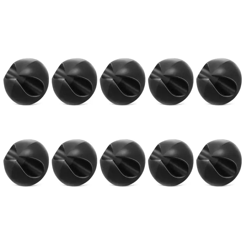 Clips de gestion câbles voiture – Accessoire intérieur autocollant pour organiser fils et chargeurs