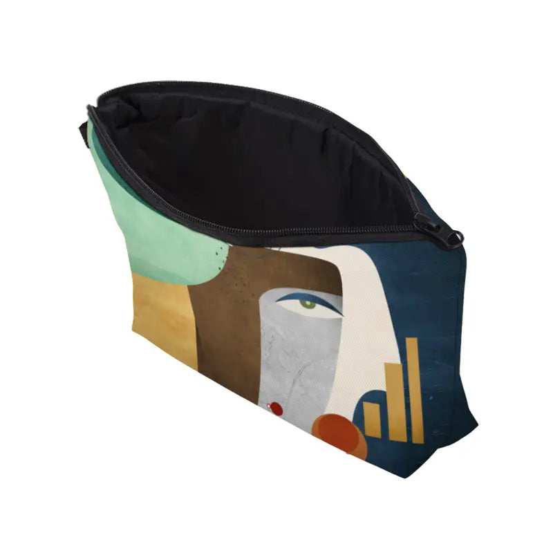 Trousse de maquillage design artistique Pochette cosmétique originale et élégante