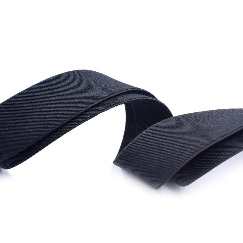 Bretelles homme style rétro – Bretelles réglables en tissu élastique avec finitions cuir marron et crochets métal