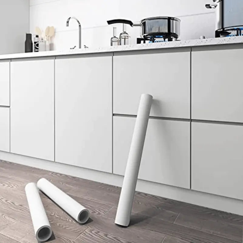 Papier Peint Adhésif Uni Vert Clair – Rouleau Étanche et Facile à Poser pour Décoration Murale et Meubles