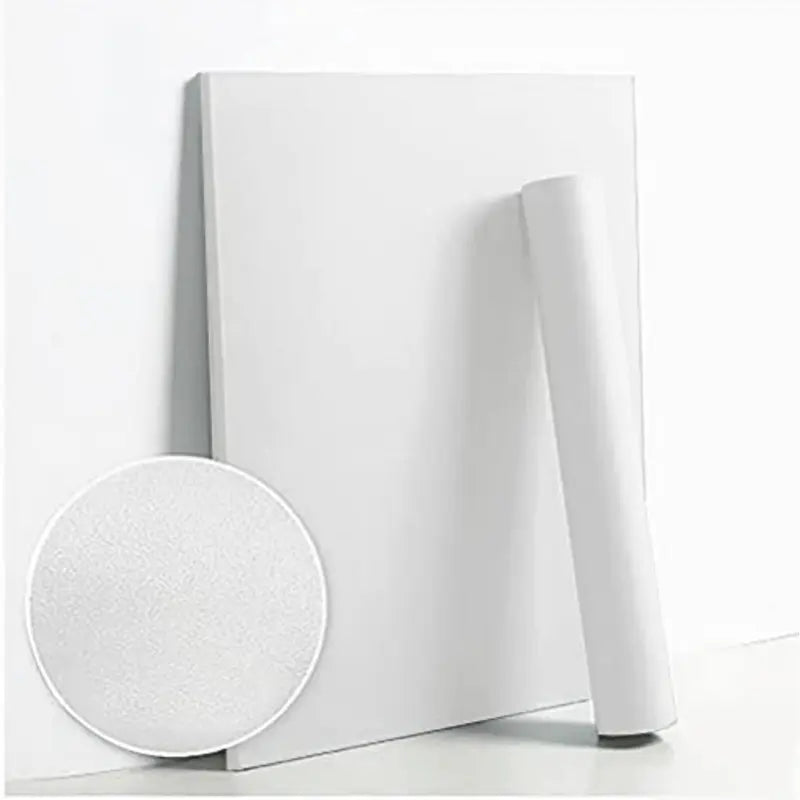 Papier Peint Adhésif Uni Vert Clair – Rouleau Étanche et Facile à Poser pour Décoration Murale et Meubles