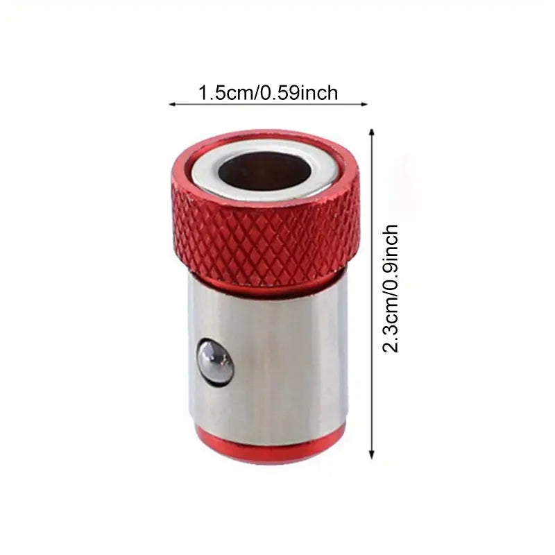 Adaptateur Magnétique de Vissage Rapide – Embout Universel 1/4" pour Perceuse ou Tournevis Électrique