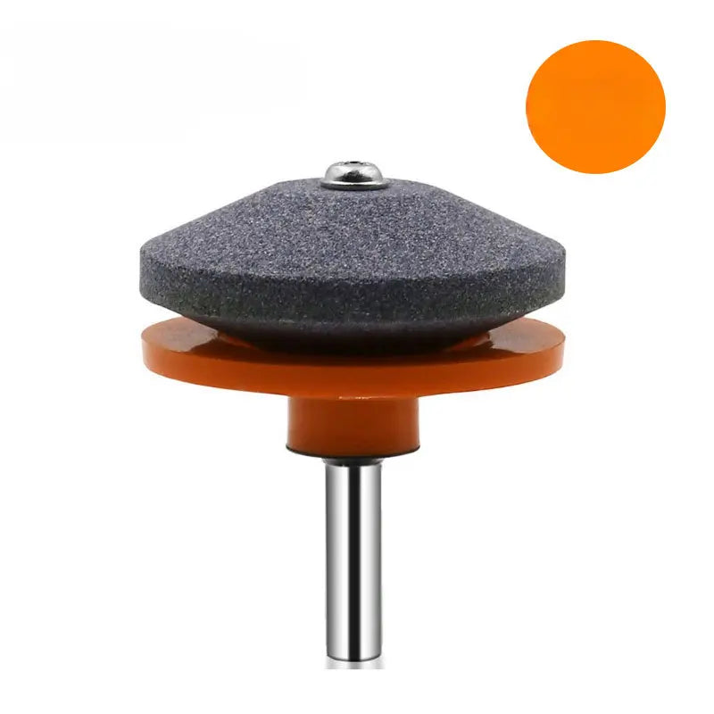 Meule d’Affûtage pour Perceuse – Pierre à Aiguiser Universelle pour Lame de Tondeuse et Outils de Jardin