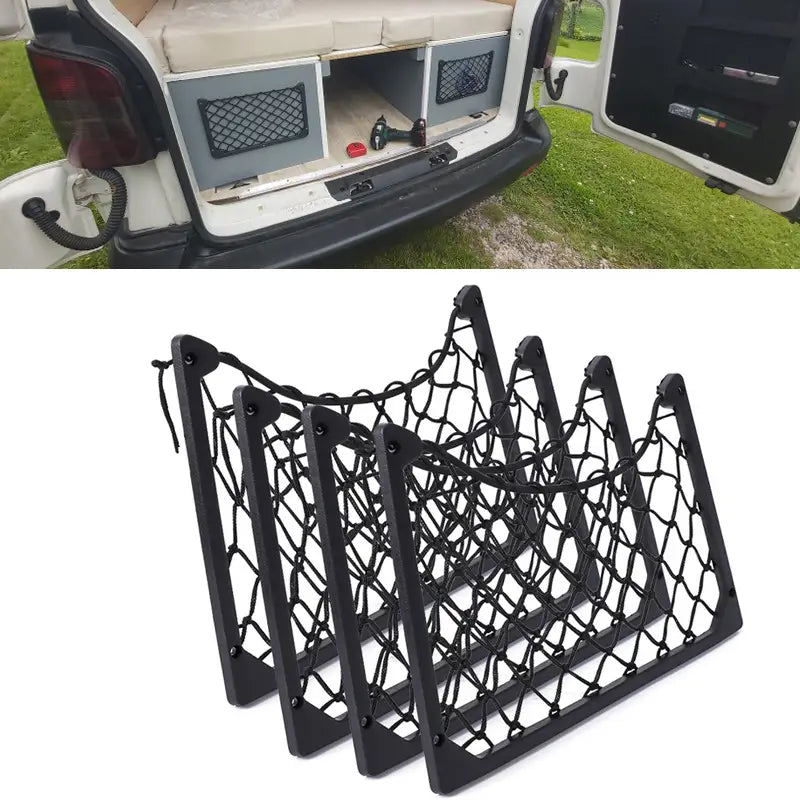 Filet de Rangement Camping-Car – Accessoire Pratique pour Organiser et Optimiser l’Espace Intérieur