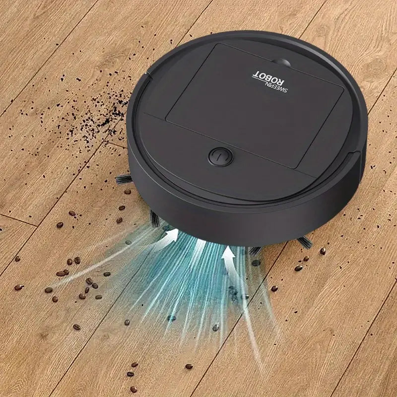 Aspirateur Robot Intelligent Ultra-Silencieux – Nettoyage Automatique des Sols avec Détection Obstacles – Idéal pour Maison et Appartement