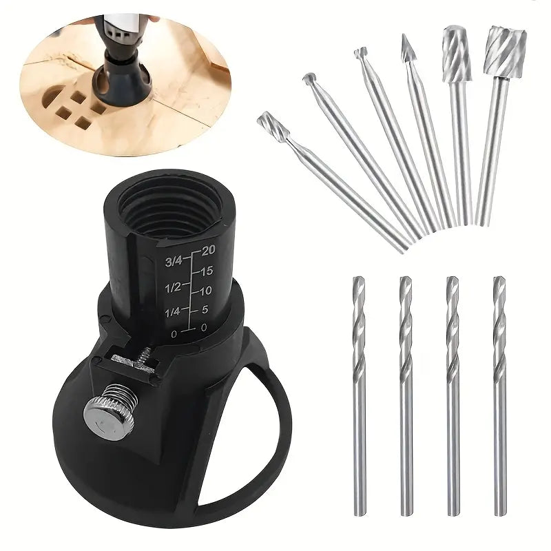 Accessoire de Défonceuse pour Outil Rotatif – Guide de Découpe et Fraisage de Précision