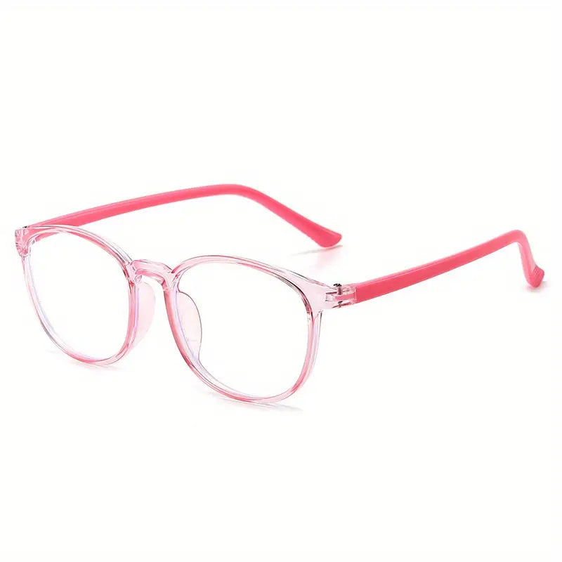 Lunettes enfants roses légères anti-lumière bleue mode et confort
