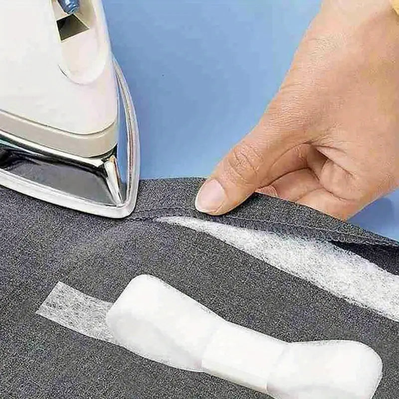 Bande Thermocollante Blanche pour Ourlets & Retouches – Idéale pour Couture Sans Fil ni Aiguille
