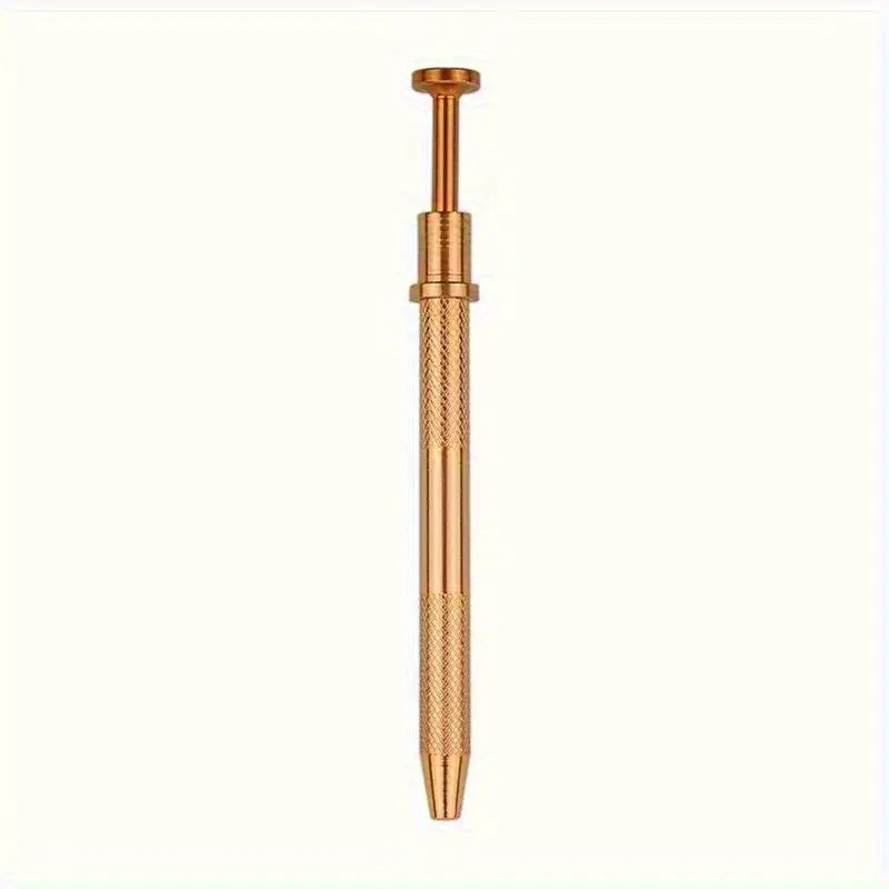 Poinçon à Ressort en Métal Doré – Outil de Marquage et Perçage Précis pour la Création de Bijoux