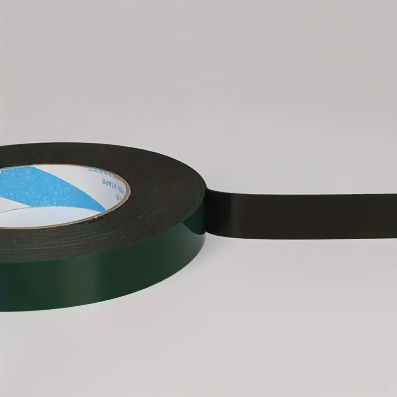 Ruban Adhésif Double Face Noir Ultra Résistant – Fixation Forte pour Intérieur et Extérieur