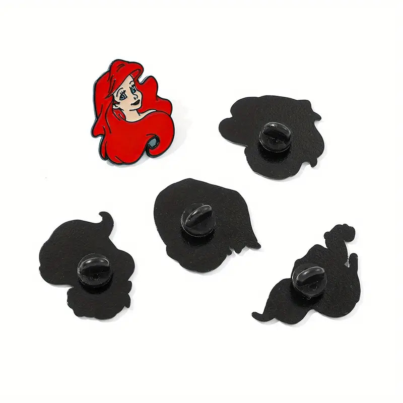 Lot de Broches Enfant Disney – 8 ou 16 Pièces Personnages Célèbres, Accessoires Fantaisie pour Sac, Vêtements et Collection