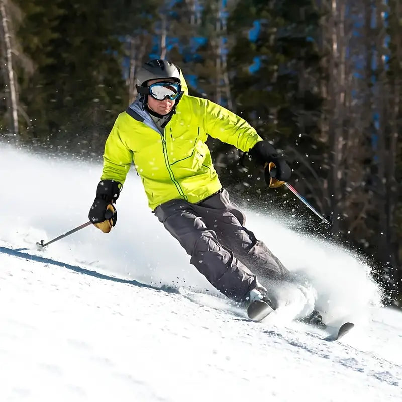 Moufles de ski homme imperméables et chaudes – Gants d’hiver anti-froid avec isolation thermique