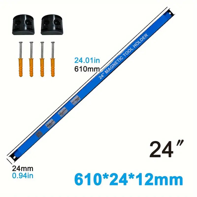 Supports Magnétiques pour Outils – Rangement Mural Organisé pour Tournevis, Clés et Pinces dans Atelier ou Magasin